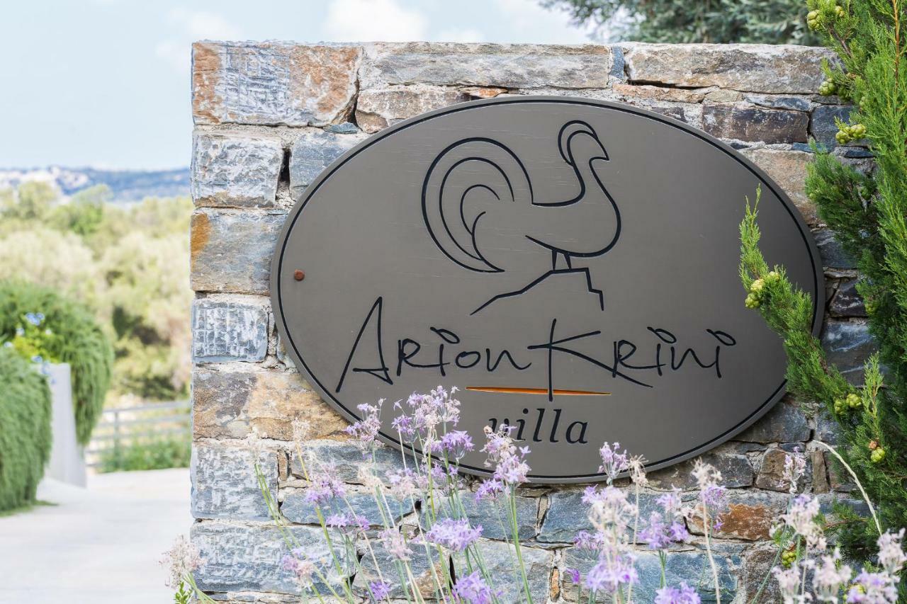 Arion Krini Villa Amnatos ภายนอก รูปภาพ